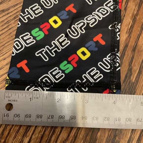 The Upside Women Set Yoga Dark Leggings White Cropped Top Hoodie Sports Size 8 - Picture 16 of 16